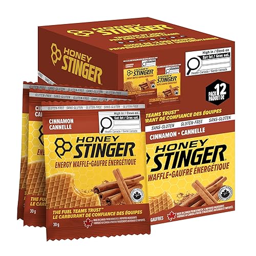 Honey Stinger Gluten Free Waffles - 12-Pack Gf Cinnamon, One Size