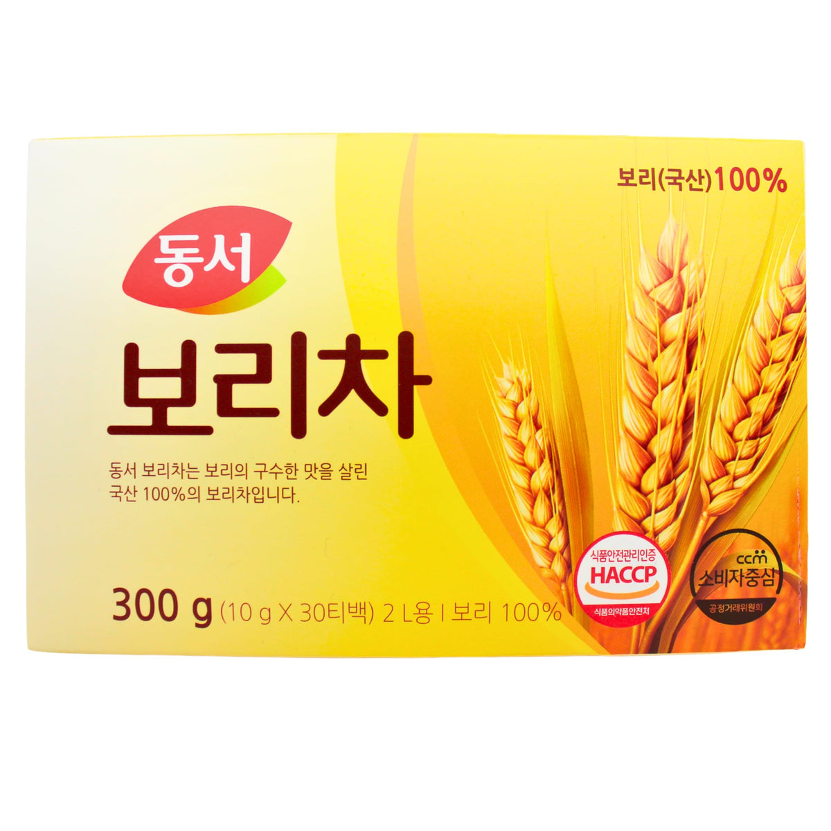 Dongsuh Roasted Barley Tea, 10g x 30 bags