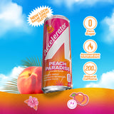 Accelerator Active Energy Drink, Peach Paradise 12oz can (12 pack)
