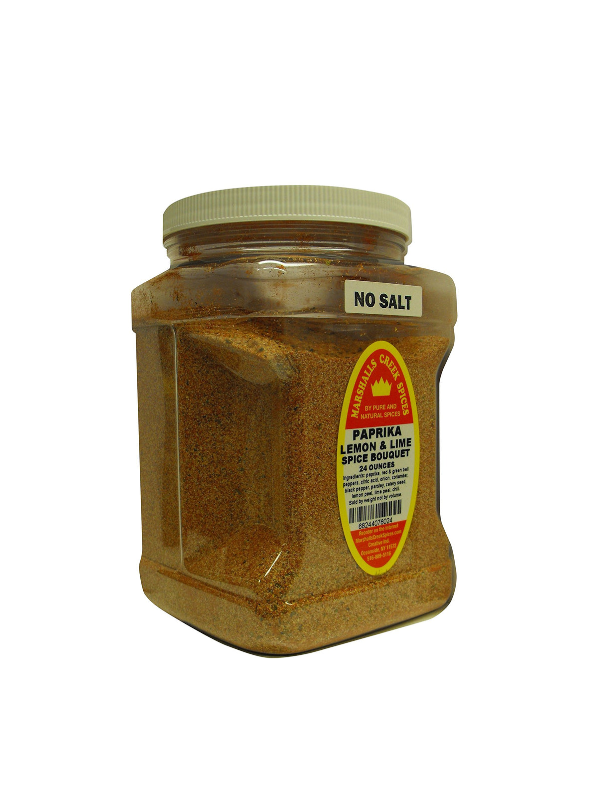 Family Size Marshalls Creek Spices Paprika Lemon & Lime Spice Bouquet No Salt Seasoning, 24 Ounce …