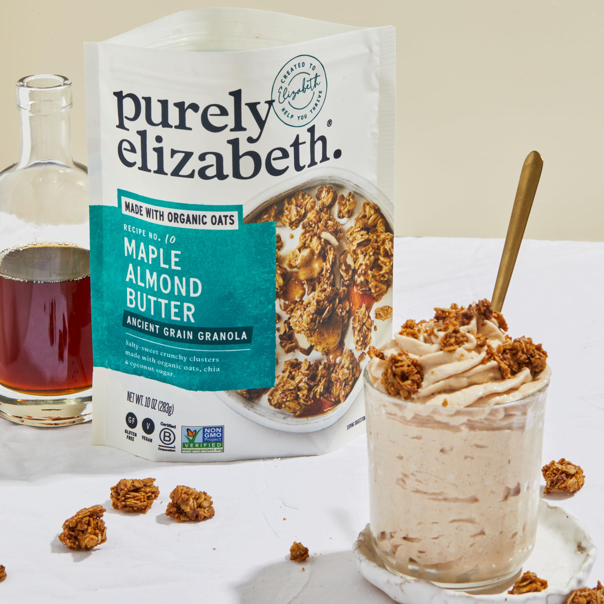 Purely Elizabeth, Granola Nut Butter Maple, 10 Ounce