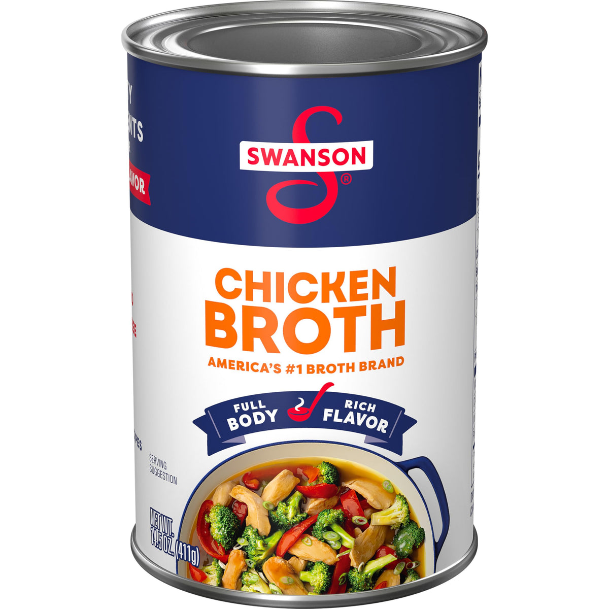Swanson Chicken Broth, 14.5 oz Can