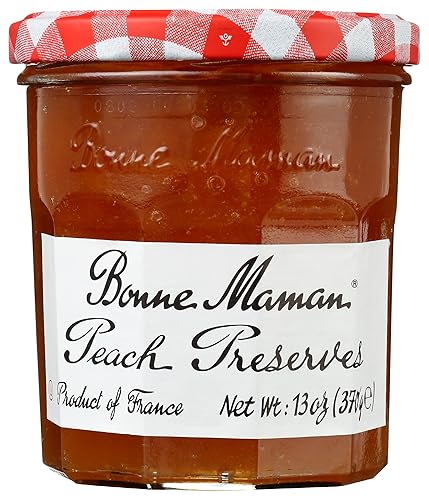 Bonne Maman Preserve, Peach, 13-Ounce