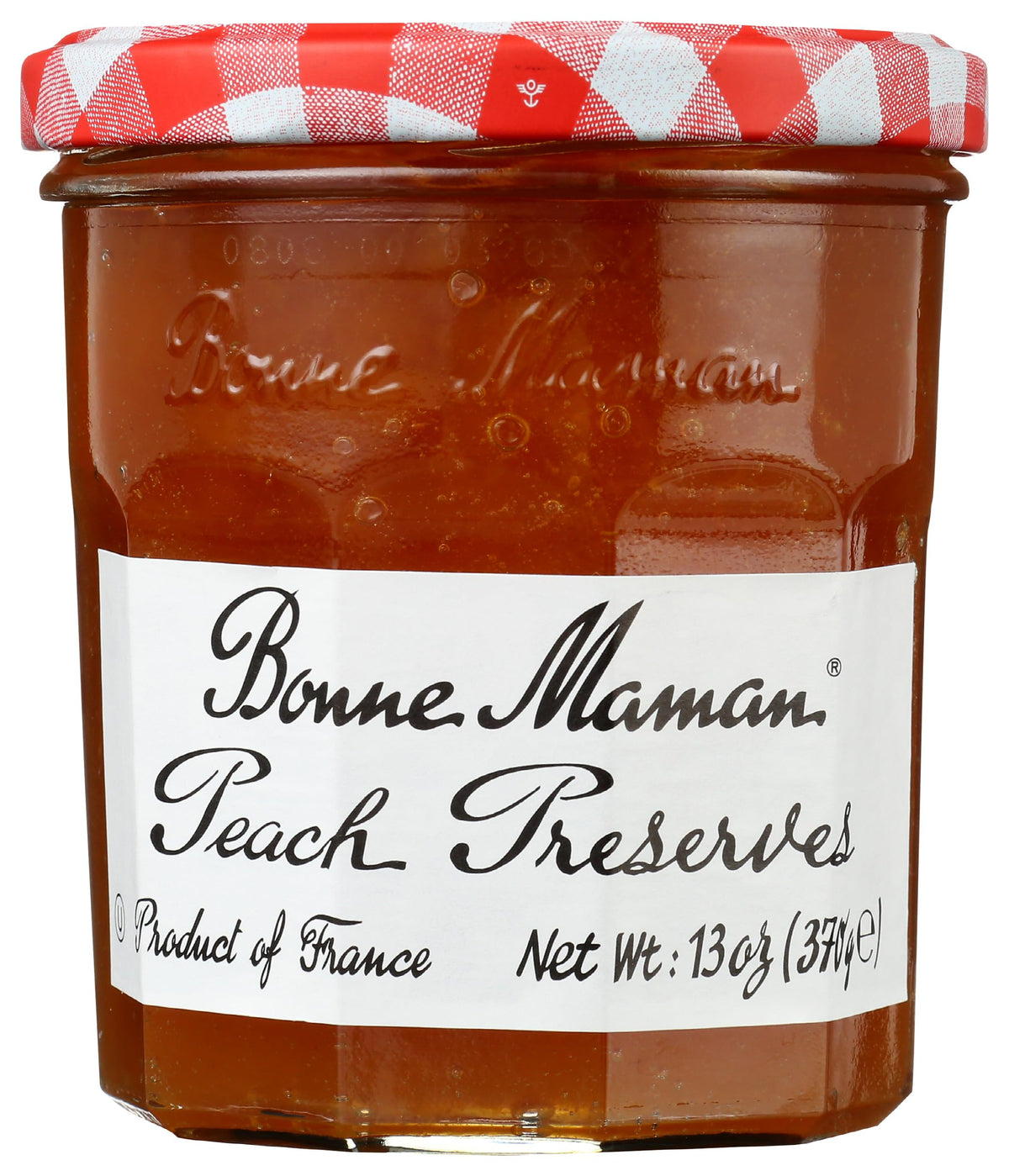 Bonne Maman Preserve, Peach, 13-Ounce