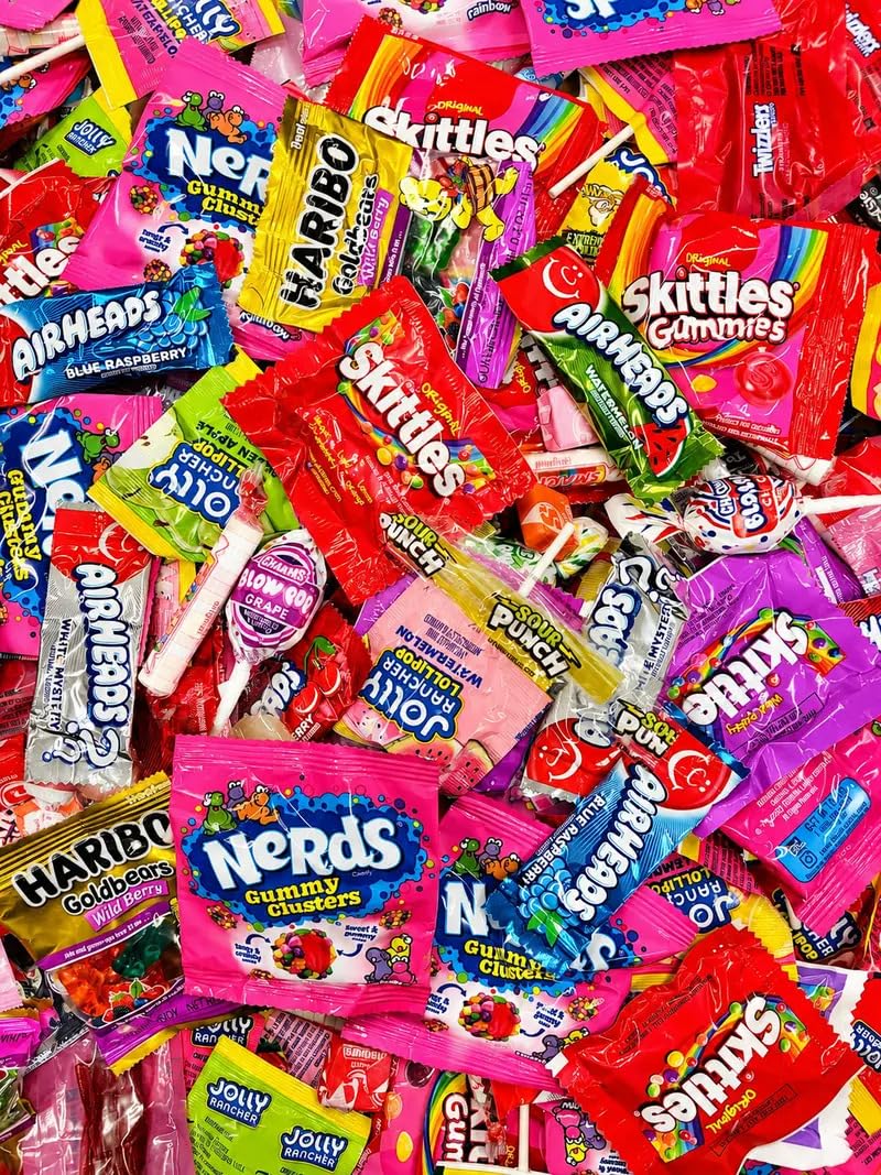 Candy Variety Pack - Assorted Candy Party Mix - 6 LB Bag - Assortment - Individually Wrapped - Bulk - Pinata - Mixed - Deluxe Mix