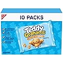 TEDDY GRAHAMS Honey Graham Snacks, 10 Kids Snack Packs