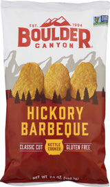 Boulder Chips Hickory BBQ Potato Chips, 5 Ounce - 12 per case.