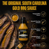 Carolina Gold Classic, BBQ Sauce, 18-Ounce (Pack of 6)