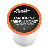 Brooklyn Beans French Roast Gourmet Coffee Pods - Compatible with Keurig K Cup Brewers Including 2.0 Machines, 40 Count, Dark Roast and Intense