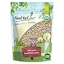 Food to Live Organic Spelt Berries, 3 Pounds - Non-GMO, Whole Grain, Non-Irradiated, Vegan Superfood, Bulk, Product of the USA