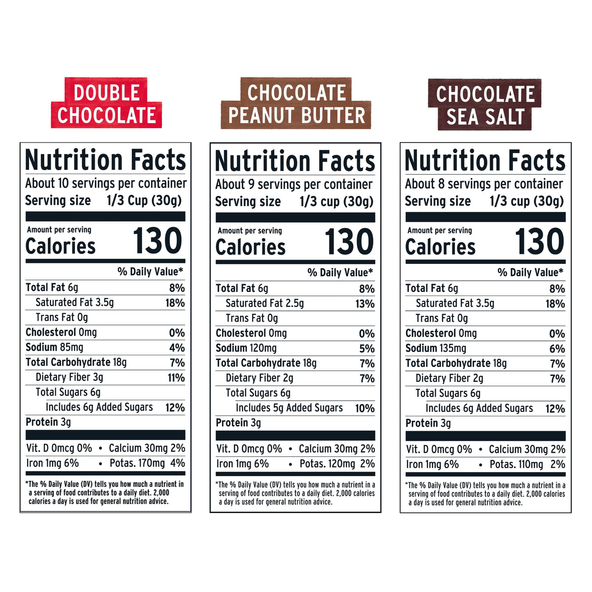Purely Elizabeth, Chocolate Lovers Variety Pack