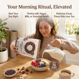 One Degree Granola Quinoa Cacao Org - 11 oz Organic Cereal - Pack of 3 - Protein Granola and Protein Cereal - Healthy Cereals Breakfast and Oat