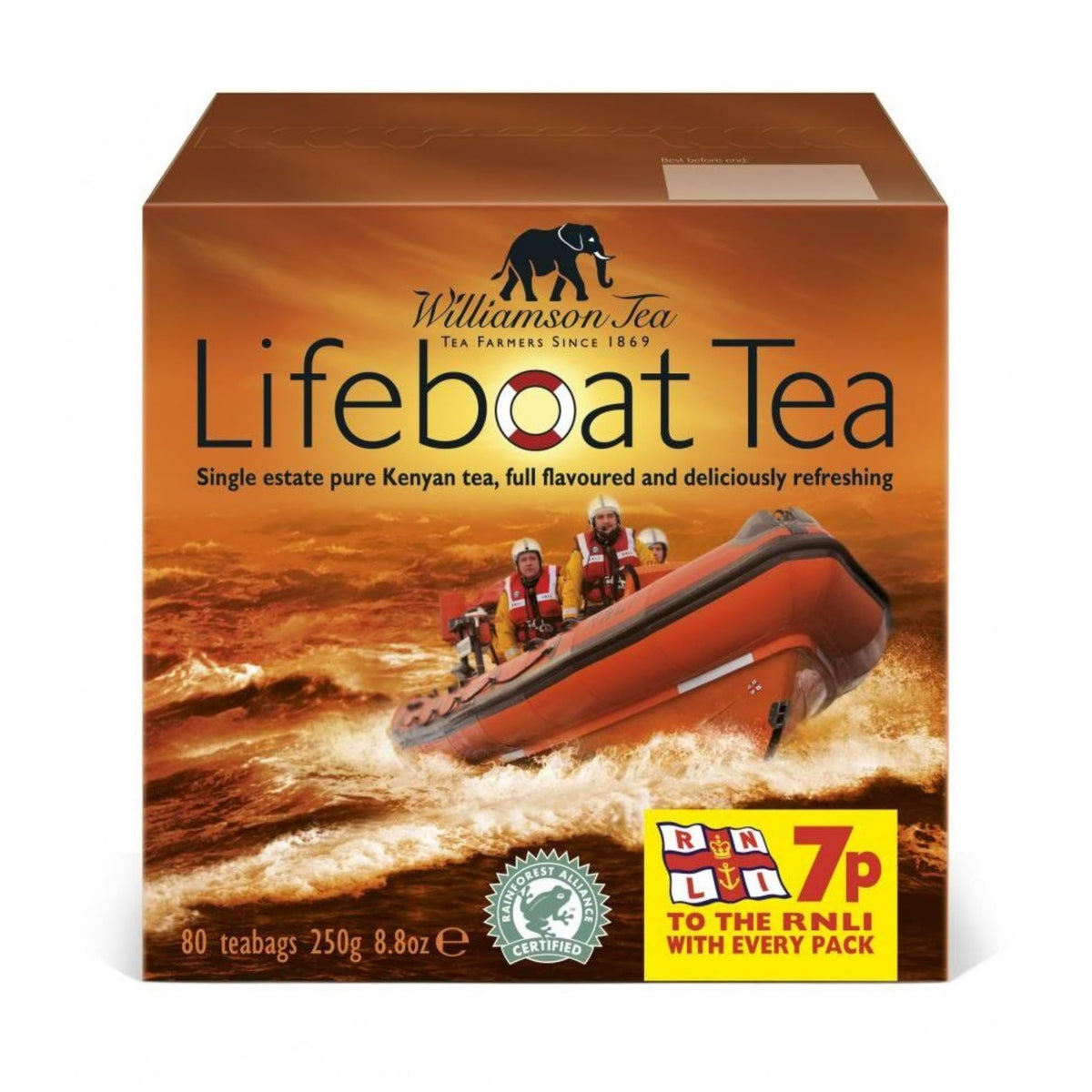 Lifeboat Tea, 80 Count, 8.8 Ounce Boxes