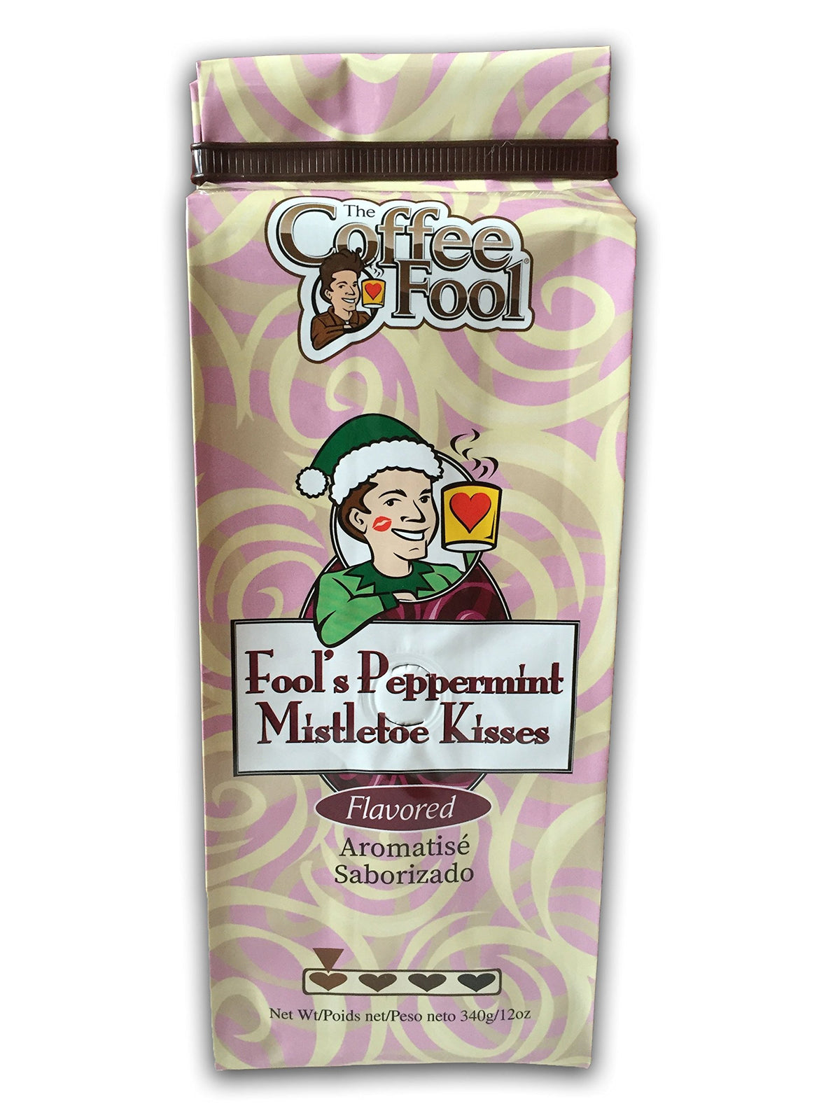 Coffee Fool's Peppermint Mistletoe Kisses (Perk)