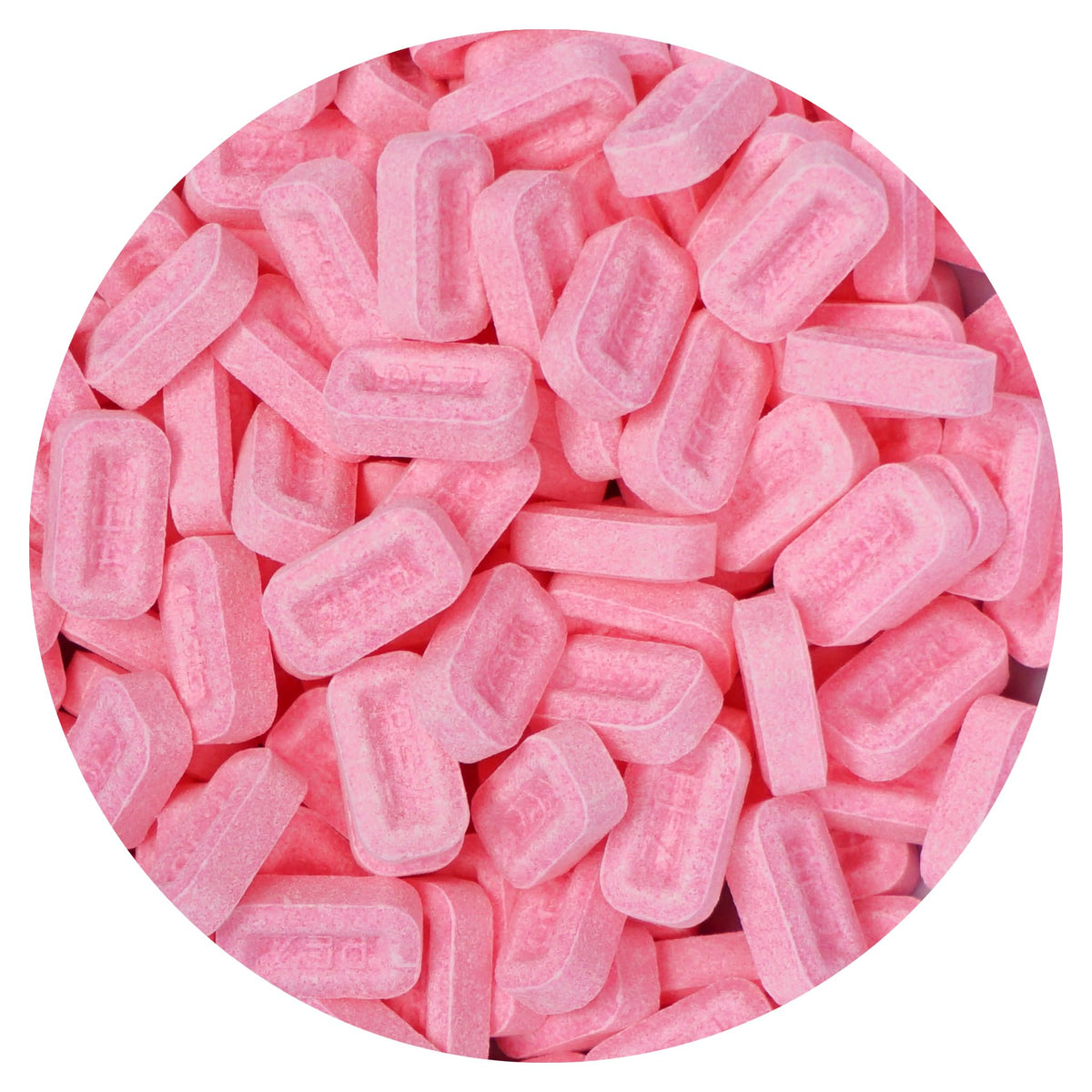 Strawberry Candy Refill Pack Unwrapped Bulk Bag, 2 Pound Bulk Bag, Pink Candy