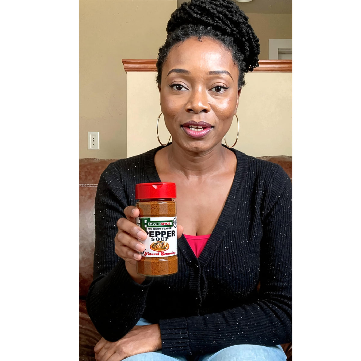 Pepper Soup Seasoning 4oz | Crafted with 100% African Premium Traditional Local Natural Herbs and Spices With No Additives, Salt Free, Sugar Free, MSG