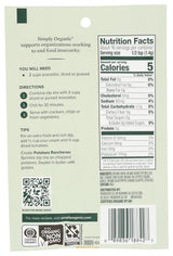 Simply Organic Dip Mix, Guacamole, 0.8 Ounce