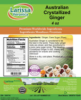 Australian Crystallized Ginger (4 oz, ZIN: 528730) - 2 Pack