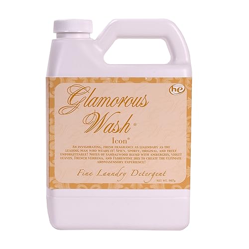 ICON Fragrance Glamorous Wash 128 oz (Gallon) Fine Laundry Detergent by Tyler Candles