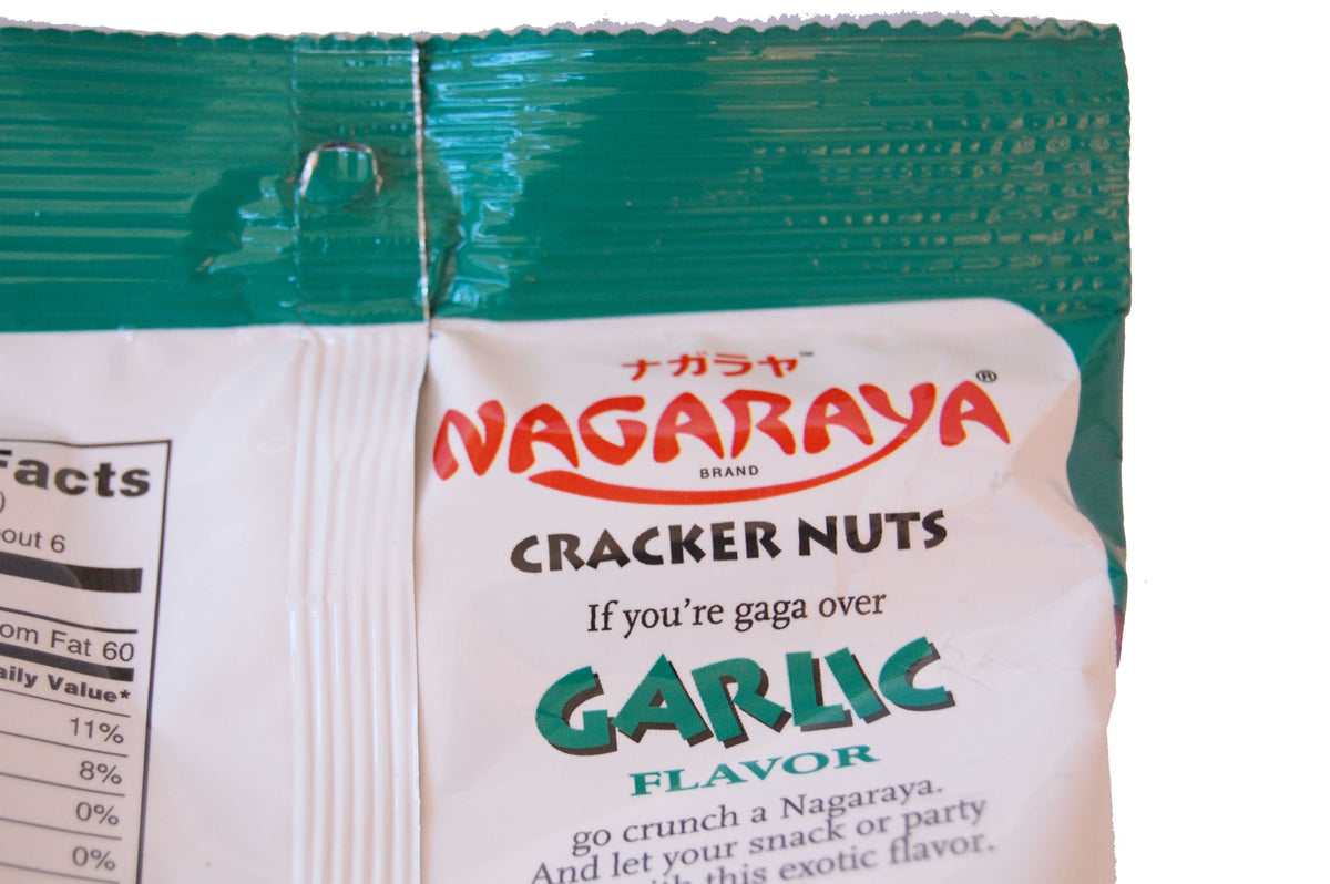Nagaraya Cracker Nuts Assorted Bundle 4-Pack: Original, Barbecue, Garlic, Adobo
