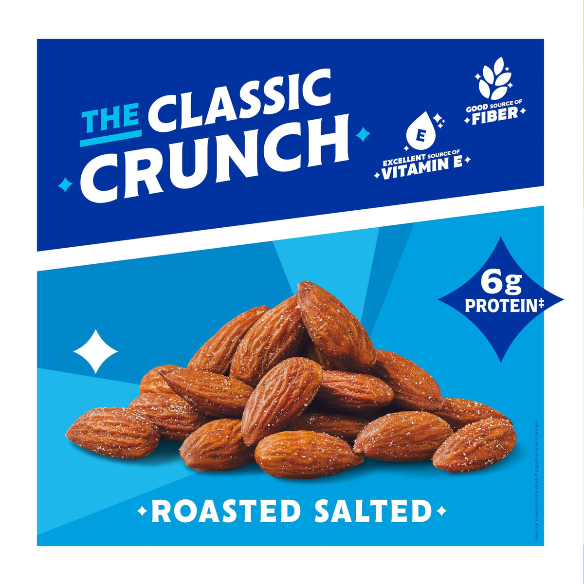 Blue Diamond Almonds, Roasted Salted, 16 Ounce