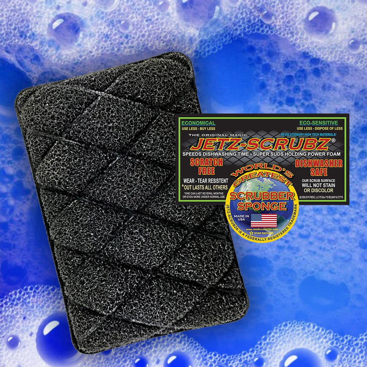 Jetz-Scrubz Super Size Kitchen Scrubber Sponge (1)