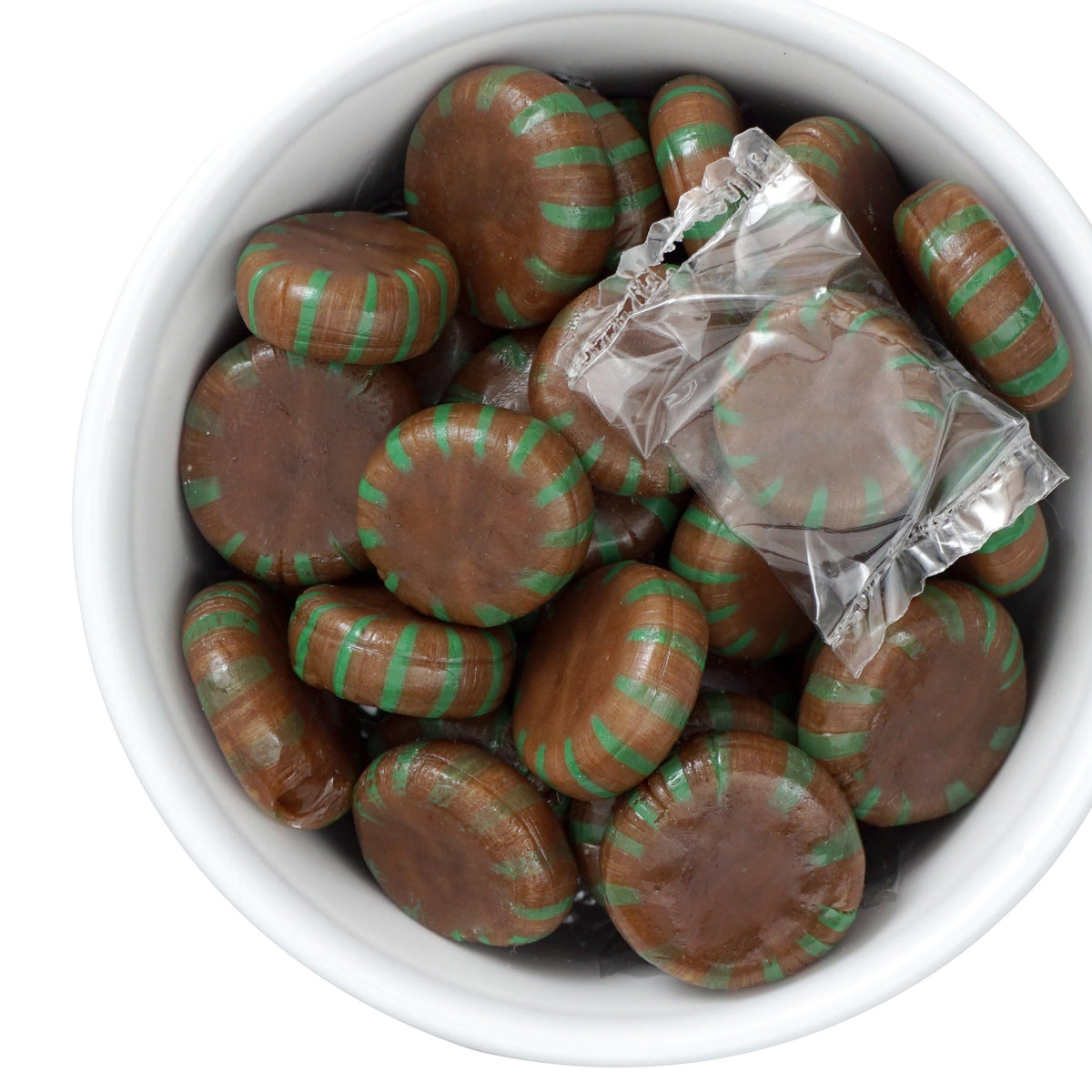 Chocolate Starlight Mints Candy, 1 Pound Bulk Candy (Approx. 75 pcs.), Individually Wrapped Choco Starlights