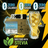 Roaring Lion Zero Energy Drink Syrup Concentrate - 1 Gallon Bag in Box (BIB) - Zero Sugar, Zero Calories - Makes 6 Gallons - Soda Fountain & Bar Gun