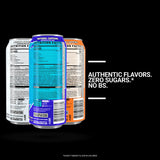 GHOST Energy Drink, Zero Sugars, Variety 18-Pack - 200MG Caffeine, 16oz