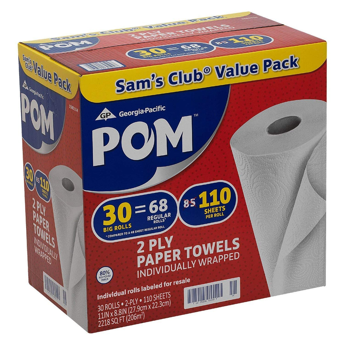 POM Paper Towels (30 Pack)