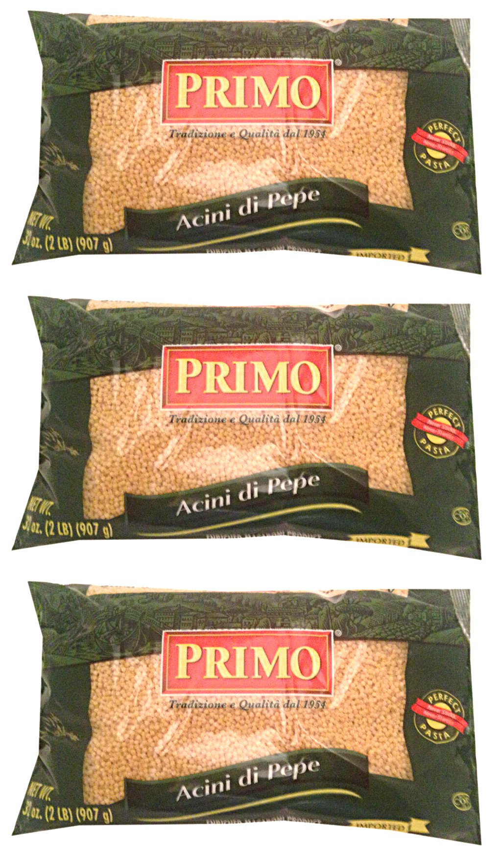 PRIMO, Acini di Pepe Pasta, 32 oz (Pack of 3)