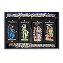 Catholic Coffee Variety Coffee Box (Ground) (Our Lady of Guadalupe, St. Patrick, St. Peter, St. Joseph) includes 4 12 oz Bags of Medium and Dark Roast