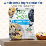 Concord Foods Blueberry Muffin Mix | Easy Bake Bread Mix for Fresh, Delicious Muffins at Home | Made with Natural Flavors & No Preservatives | Ideal for Breakfast, Brunch & Snacks | 15 Oz (Pack of 2)