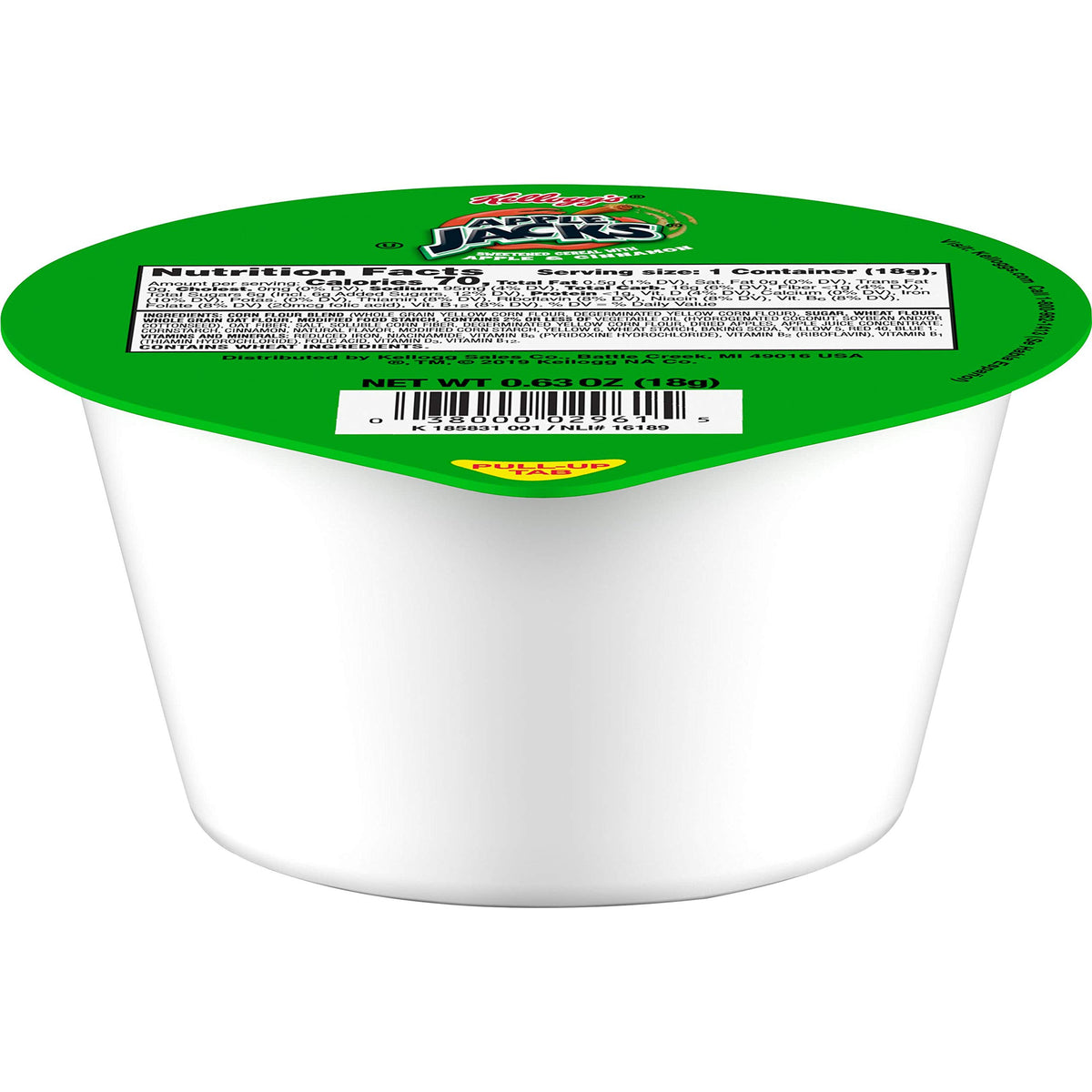 Kellogg's Apple Jacks, Breakfast Cereal, .63oz (96 Count)
