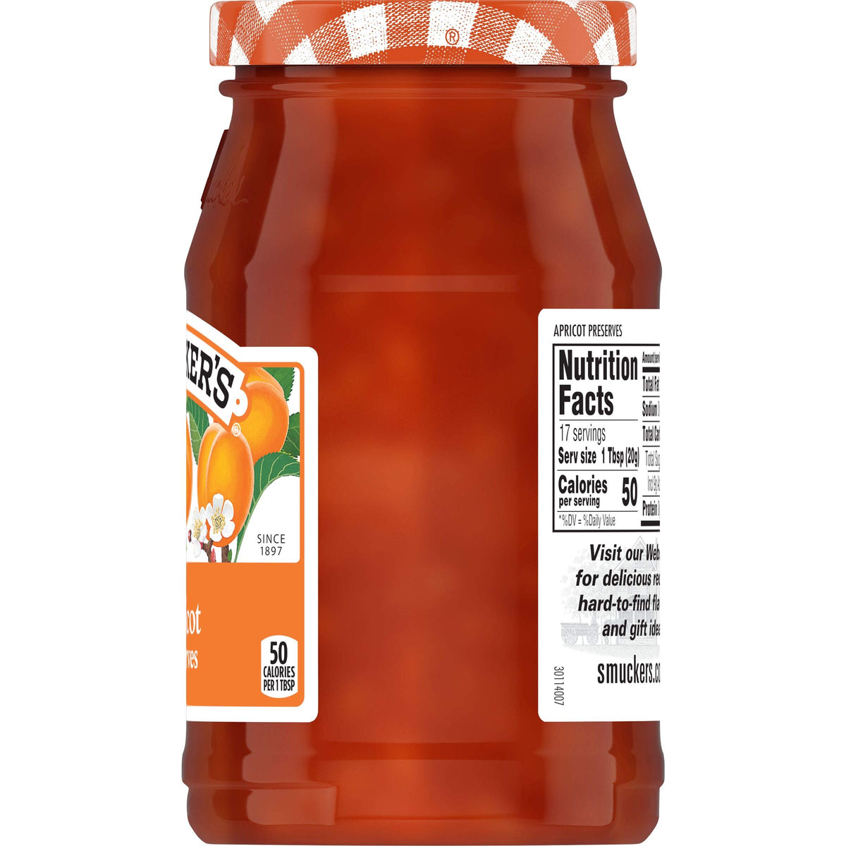Smucker's Apricot Preserves, 12 Ounces