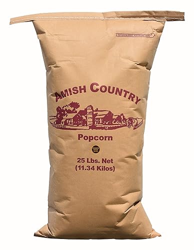 Amish Country Popcorn | 25 lb Bag | Rainbow Popcorn Kernels | Old Fashioned, Non-GMO and Gluten Free (Rainbow - 25 lb Bag)