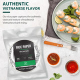 Soeos Rice Paper, 3 Pack, 102 Sheets, Round, 22cm