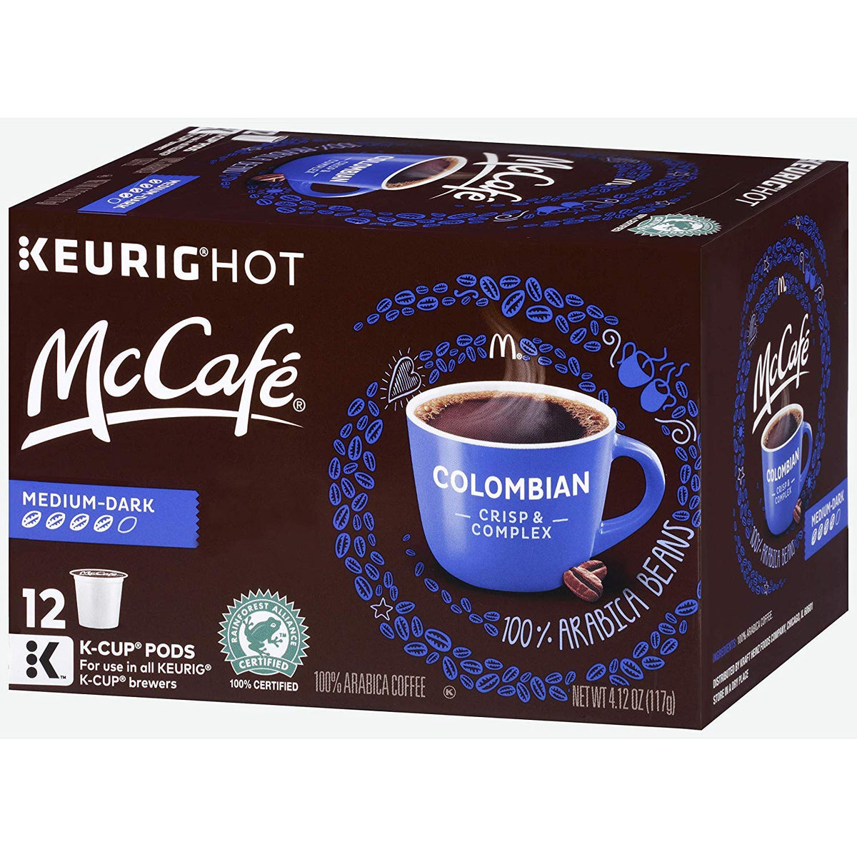 McDonalds McCafe Colombian Coffee K Cup Cups Keurig 6 - 12 ct Boxes_AB