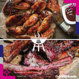 Pit Boss Competition BBQ All Purpose AP Premium Barbecue Mixed Seasoning Spice & Rub 4 pk Choice Bundle (25.2 oz) + Guide & Keychain Bottle Opener (6