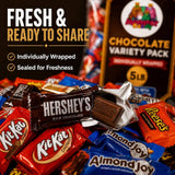 Candy Bulk Assorted Chocolate Variety Pack - 5 Lb Individually Wrapped Mix for Basket Stuffers, Celebration Fillers & Party Treats - July 4th