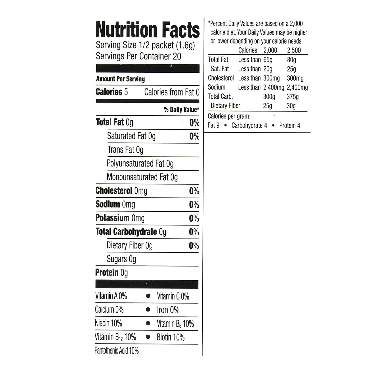 Great Value Grape Energy Drink Mix, 10ct (Pack of 6)