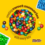 M&M’S WORLD Silver Milk Chocolate Candy Bulk - 2lbs Resealable Pack for Party Favors, Candy Bars, Weddings, Graduations, Birthday Parties, Party