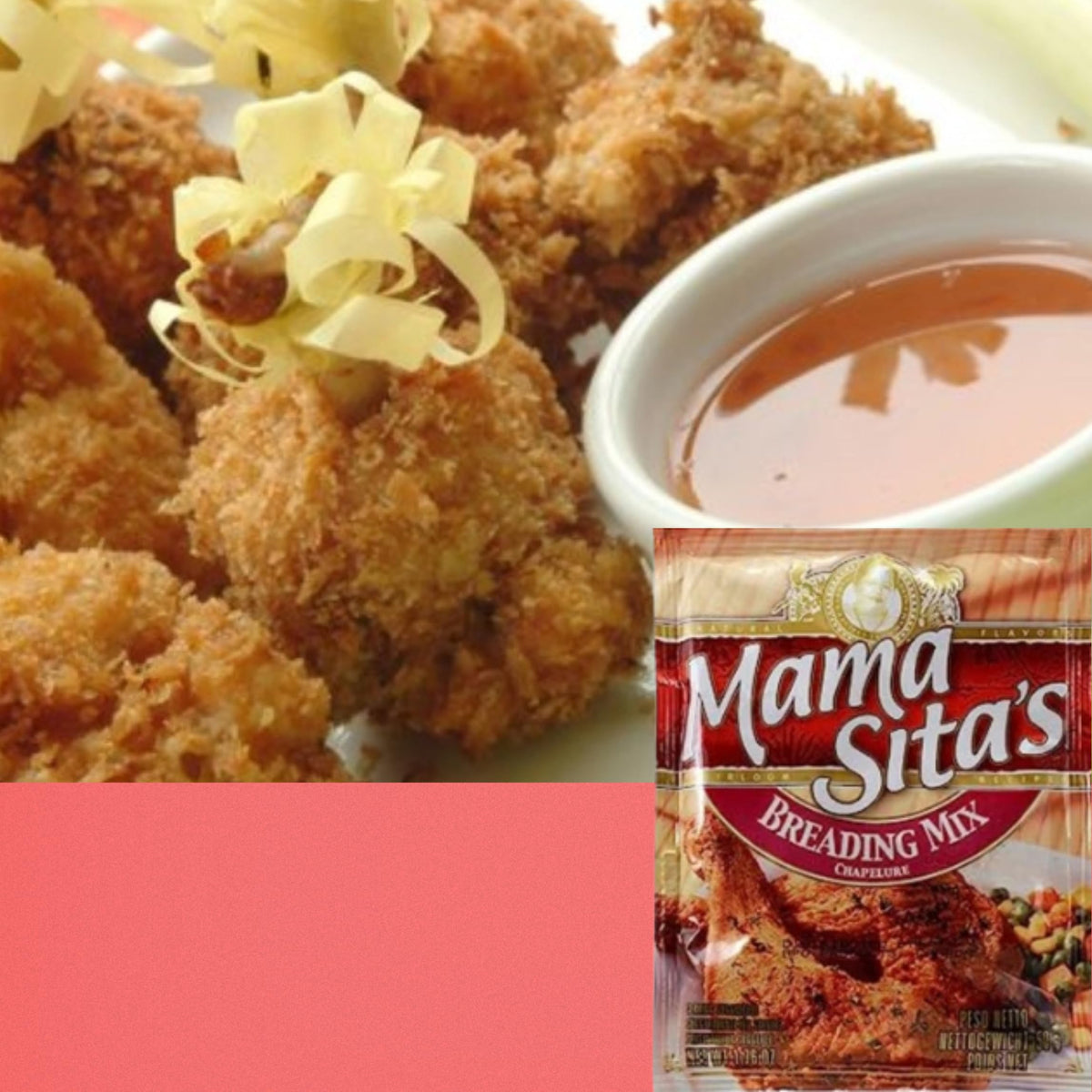 Mama Sita's Breading Mix 1.76 oz (50g), 4 Pack