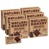 Nature’s Bakery Double Chocolate Brownie Bars, Whole Grains, Dates, and Cocoa, Plant Based, Dairy-Free, Snack Bar, 6 Count (Pack of 6)