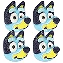 Bluey Candy Jumbo Marshmallows, Sugar Coated Treats, Individually Wrapped Pieces, 4 Count Box