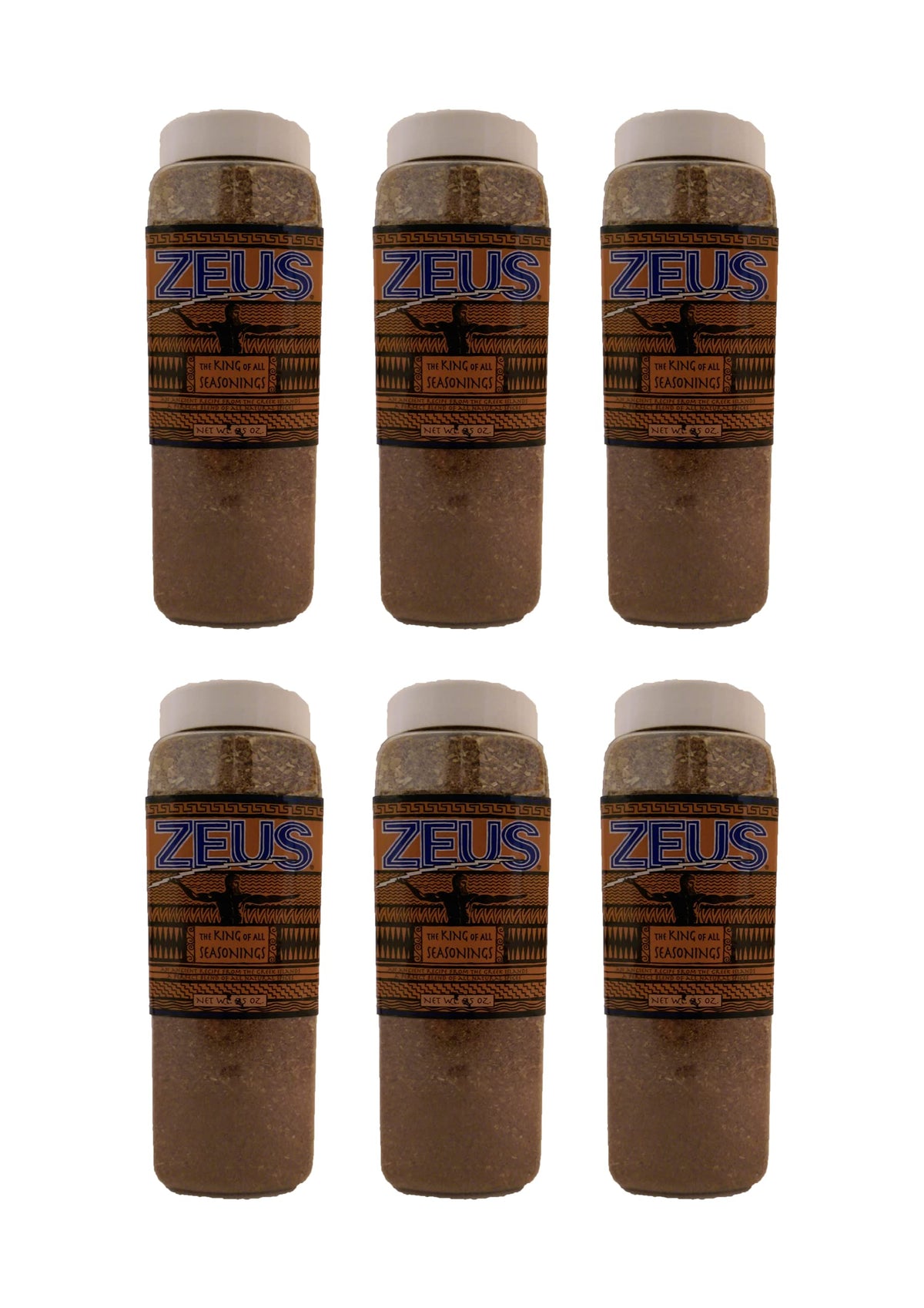 Six Zeus Traditional 32 oz Seasoning