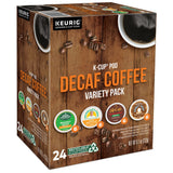 Keurig Decaf Coffee Variety Pack, Keurig Single Serve K-Cup Pods, 24 Count