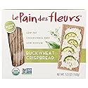 Le Pain des Fleurs Crispbread, Buckwheat, 5.3 ounce