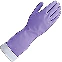 Mr. Clean Loving Hands Reusable Heat Resisting Cleaning Gloves with Cotton Flock Lining, Medium