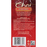 Twinings Ultra Spice Chai Tea Bags - Individually Wrapped, Black Tea with Cinnamon, Ginger, Cardamon & Clove, Clover Honey Stick Included, 20 Count